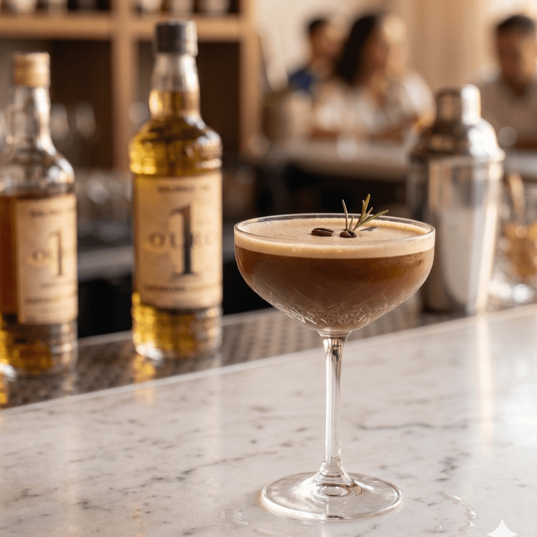 Drink Chocolate Wood Martini