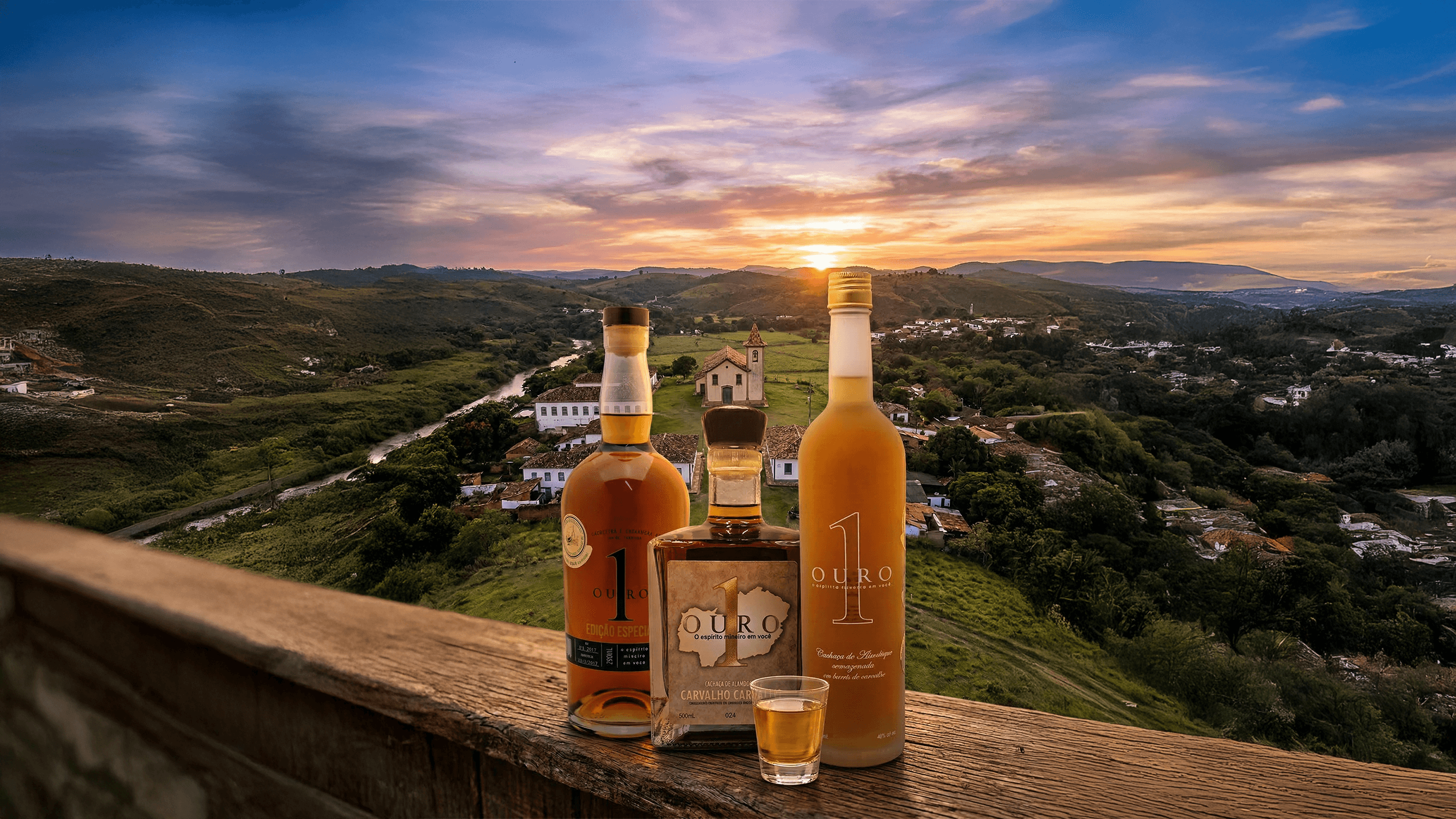 Alambique com colunas de destilação